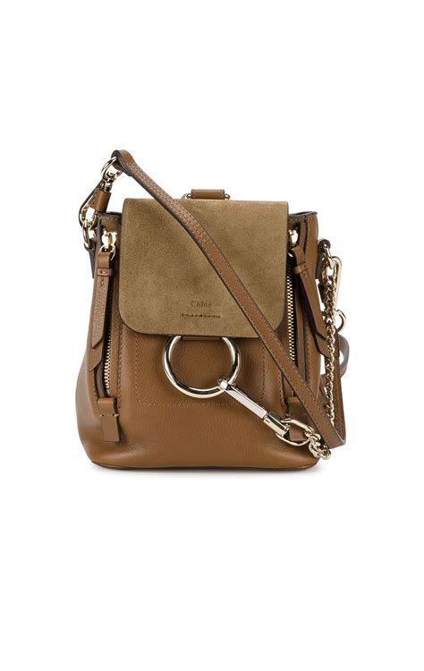 chloe backpack brown|chloe shop online.